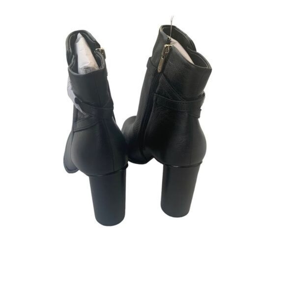 NWT Draper James Leather Tegan Boot Black Size 10 - Picture 8 of 15